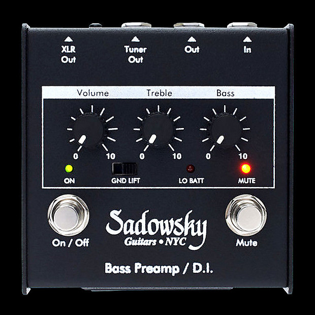 Sadowsky SBP-1 Bass Preamp/DI image 1