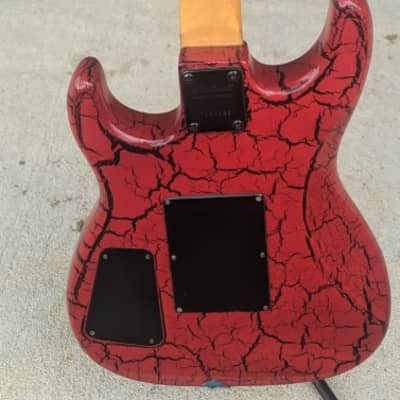 Very Cool Vintage Aria Pro II XR-Series Red Crackle Electric Very Cool Vintage Aria Pro II XR-Series Red Crackle Electric