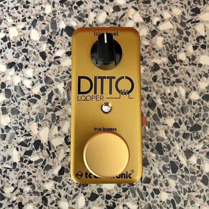 TC Electronic Ditto Looper Limited Edition 2010s - Gold image 1
