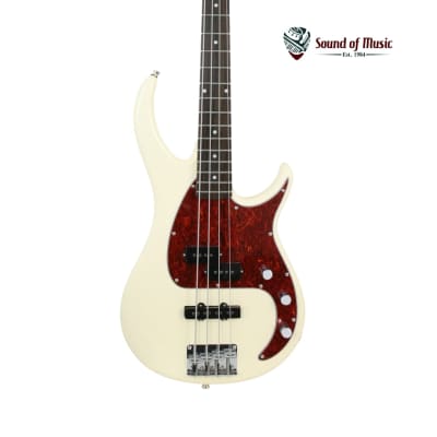 Peavey Milestone Electric Bass Guitar - Ivory for sale