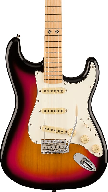 Fender Steve Lacy People Pleaser Stratocaster, Chaos Burst w/ Hard Case image 1