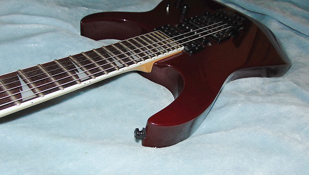 Ibanez RG270DX -Guitars4cancer- 2001 Raspberry Red, Bound
