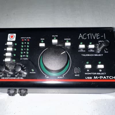 Sm Pro Audio Active 1 Monitor Controller with USB Audio Interface and Studio Talkback image 2