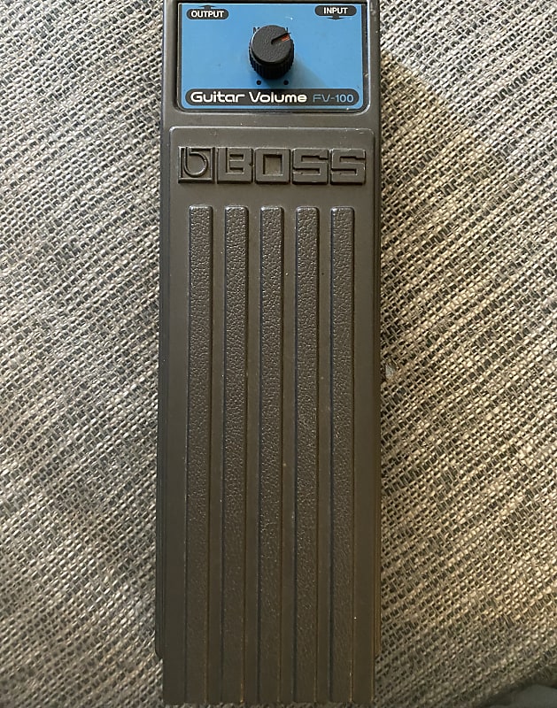 Boss FV-100 Volume Pedal 1980s - Black image 1