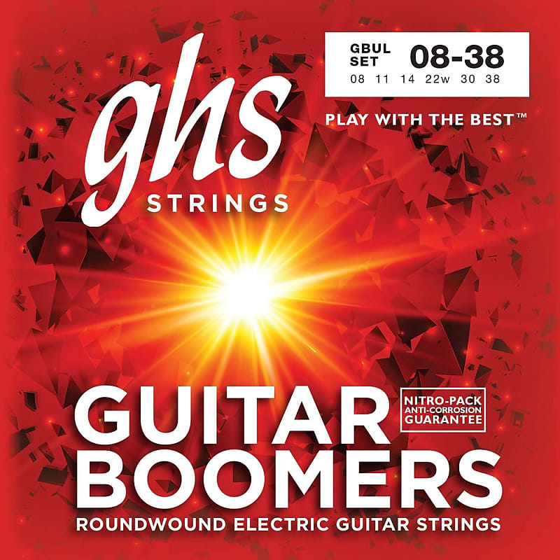GHS Boomers Electric 8-38 Strings GBUL image 1
