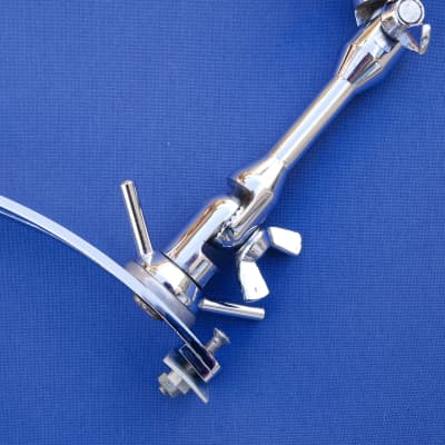 Hayman Vibrasonic Single Tomholder Tom Mount Complete + Rail + Bracket - Ultra Rare image 10