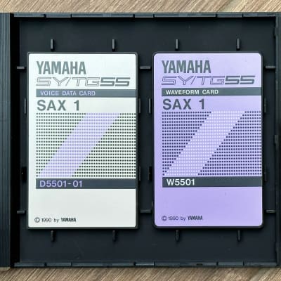 Yamaha SY/TG55 Sound Card Set - SAX 1 - S5501 1990 | Reverb