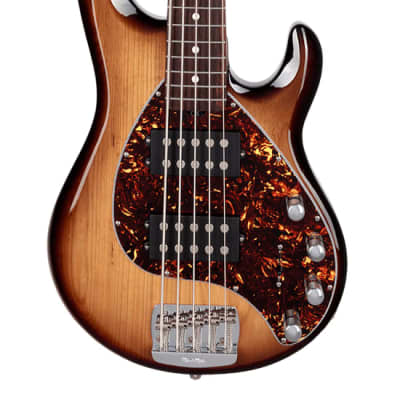 Ernie Ball Music Man StingRay Special 5 HH Bass Burnt Ends Rosewood w/Mono soft case image 2