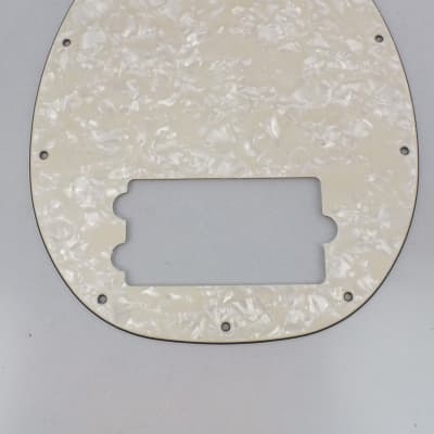 Aged Pearl Scratch Plate Pickguard for Music Man Classic StingRay Bass 4 guitar for sale