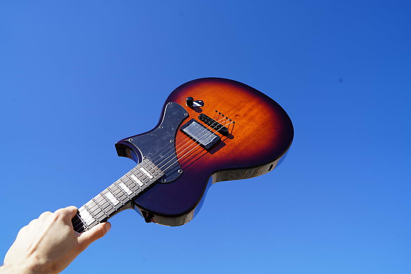 ESP LTD EC-01FT Vintage Burst 6-String Electric Guitar (2024