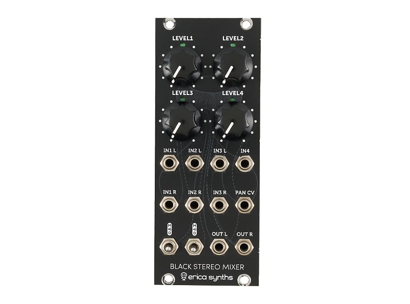 Erica Synths Black Stereo Mixer V2