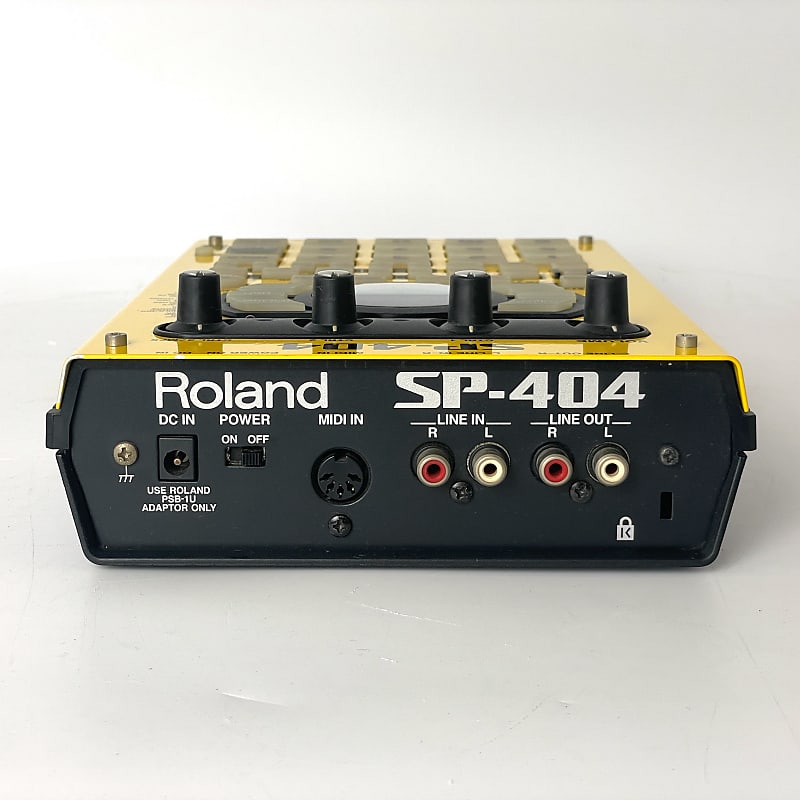 Roland SP-404 Rare Limited Yellow Linear Wave Sampler | Reverb