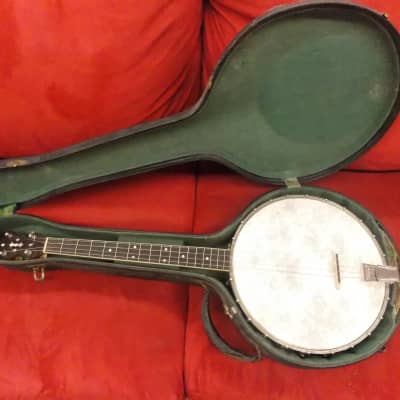 Slingerland Slingerland Tenor Banjo Birdseye Maple w/Case Vintage image 1