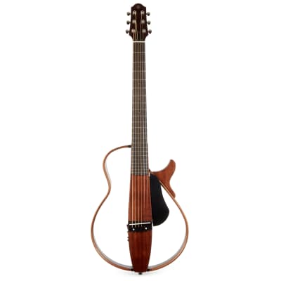 Yamaha SLG200S Silent Guitar Acoustic Electric - Natural image 2