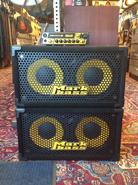 Markbass Little Mark III Amp Head w/ Two TRV 102 P Cabs