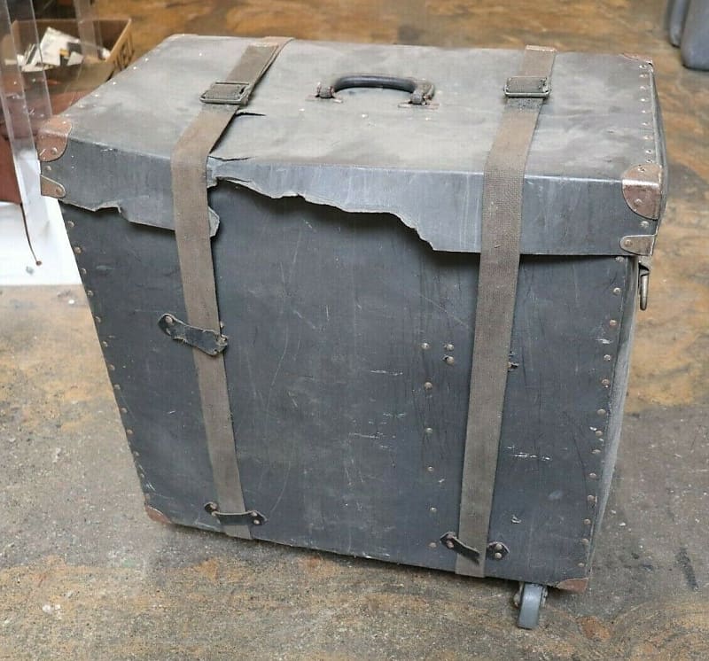 Fiber Rolling Drum Hardware Case 25x14x23 Vintage Reverb