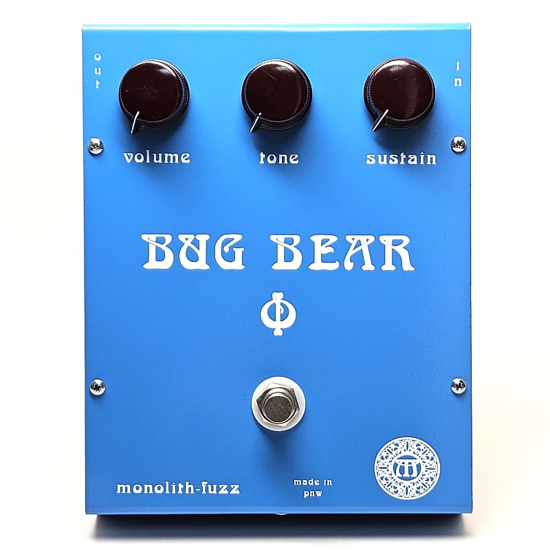 used 2017 Monolith Fuzz Bug Bear (Modified Triangle) 1970s Reverb(02)