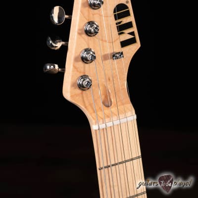 ESP LTD Ron Wood Signature Seymour Duncan Guitar w/ Case – Black image 5