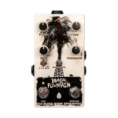 Old Blood Noise Endeavors Black Fountain V3 Tap Tempo Delay image 1