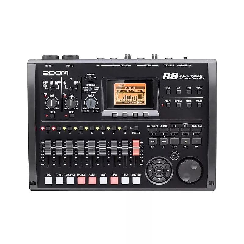 Zoom R8 Multitrack Digital Recorder and USB Interface image 1