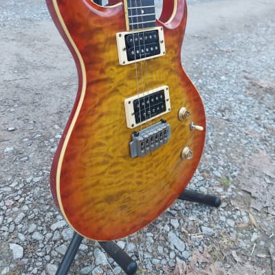 Samick Ultramatic UM4 PRS Style MIK Korea Duncan Design Grover Tuners Wilkinson Tremolo image 5