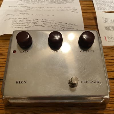 Reverb.com listing, price, conditions, and images for klon-centaur-overdrive