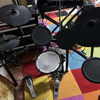 Roland TD-11K V-Drum Kit with Mesh Snare Pad 2010s - Black