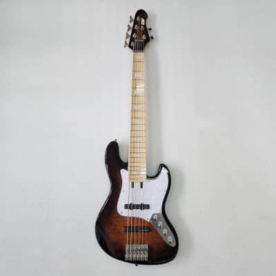IYV IVJ6 6-String Bass - Brown Sunburst for sale