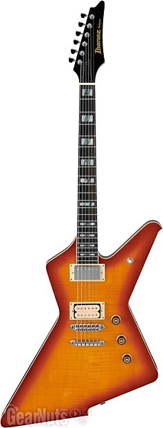 Ibanez dt1gfm destroyer electric guitar cherry red sunburst discount