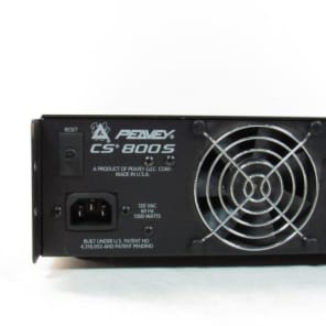 Peavey CS-800S Power Amp 1000 Watts | Reverb