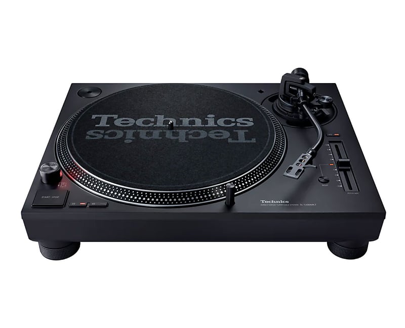 Technics SL-1200 MK7 Black Direct-Drive Vinyl Turntable PROAUDIOSTAR image 1
