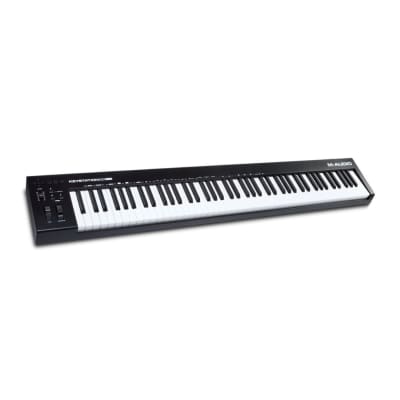 M-Audio Keystation 88 MK3 88-Key Keyboard Controller with USB MIDI Connection, Semi-Weighted Keys, and M-Audio Performance Software