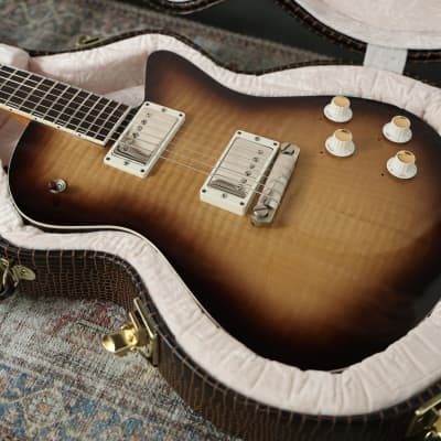 Laurent Brondel - Burn II T Drop-Top - 2025 - Sunburst w/ Ron Ellis Signature Humbuckers. NEW, (Authorized Dealer) image 6
