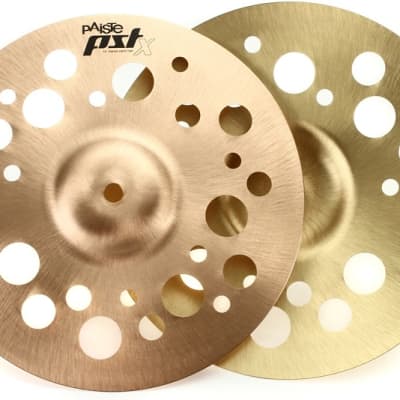 Paiste 10 inch PST X Swiss Hi-hat Cymbals | Reverb