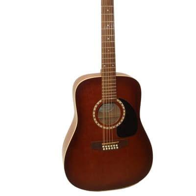 Art & Lutherie 12 Cedar Antique Burst 12-String Acoustic