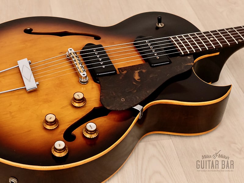 Vintage 1963 Gibson ES-125 Hollow Body Electric Guitar