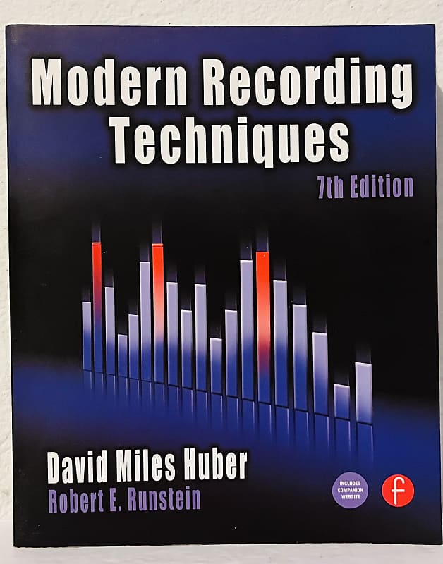 Modern Recording Techniques 7th Edition New Book Audio Reverb