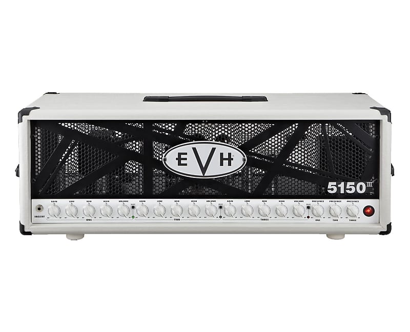 EVH 5150III 3-ch 100-Watt Tube Guitar Head - Ivory image 1