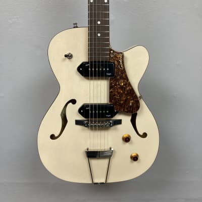 Godin 5th Ave TL Kingpin P90 Trans Cream HG SF image 1