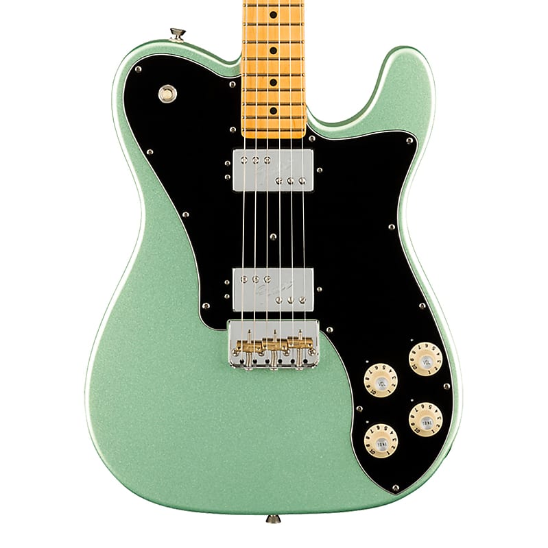 Fender American Professional II Telecaster Deluxe - Maple Fingerboard, Mystic Surf Green image 1