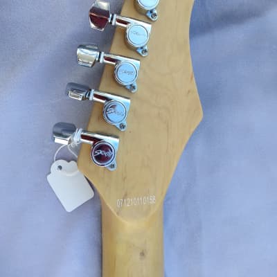 Stagg, LEFT HANDED Stratocaster Style Electric Guitar 2007, Tobacco Burst image 8