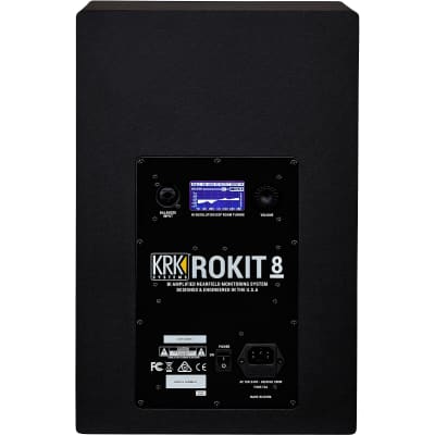 KRK ROKIT RP8 G4 8" 203W Powered Near-Field Studio Monitor Black (Single) image 2