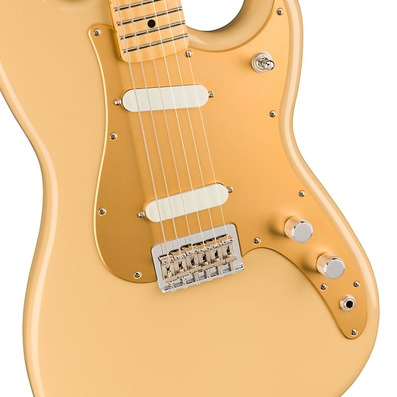 Fender Player Duo-Sonic Electric Guitar, Maple FB, Desert Sand