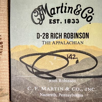 Martin D-28 Rich Robinson #142 image 22