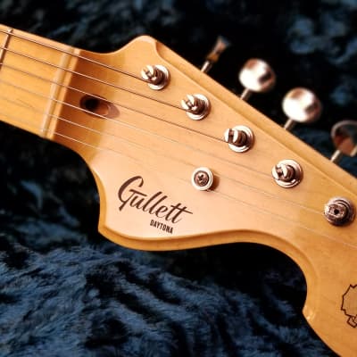 Gullett Guitar Co.   Daytona Silverburst image 7