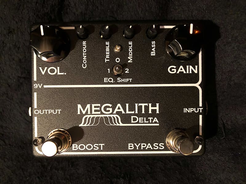 MI Audio Megalith Delta High-Gain Distortion 2010s - Black