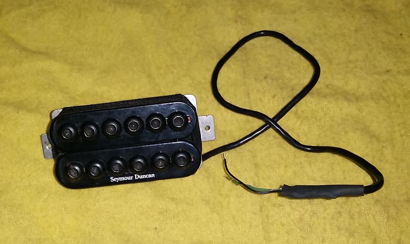 Seymour Duncan Invader SH-8B guitar pickup in black finish