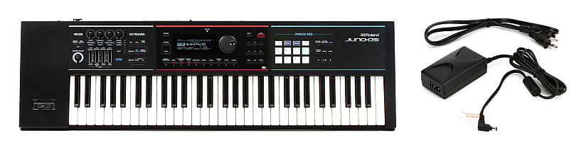 Roland JUNO-DS61 61-key Synthesizer Bundle with Roland PSB-120 9v 2000mA  Replacement Power Supply | Reverb