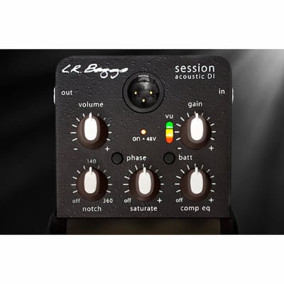 LR Baggs SESSION-DI Acoustic Guitar DI Preamp + Saturation Compression Filtering image 2