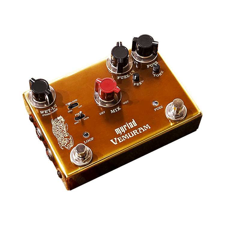 Effectpedal　Signature　Fuzz　Mix　Loop　Smith　Vemuram　Josh　Myriad　Reverb